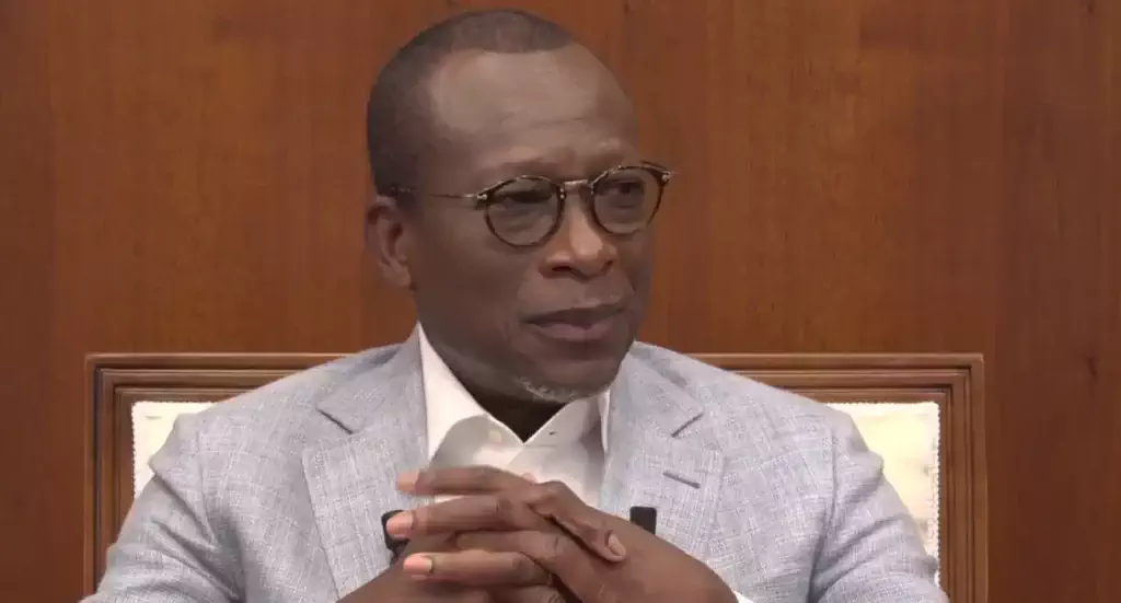 Patrice Talon - face à la presse ce samedi 23 décembre 2023