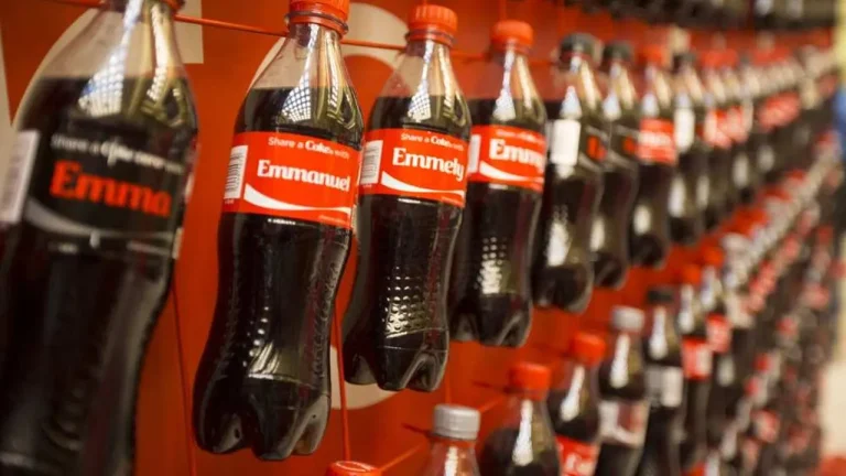 After 12 years, first names return to Coca-Cola bottles After 12 years, first names return to Coca-Cola bottles