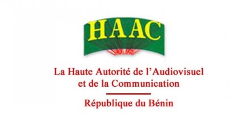 A la Haute Autorité de l'Audiovisuel et de la Communication HAAC Bénin