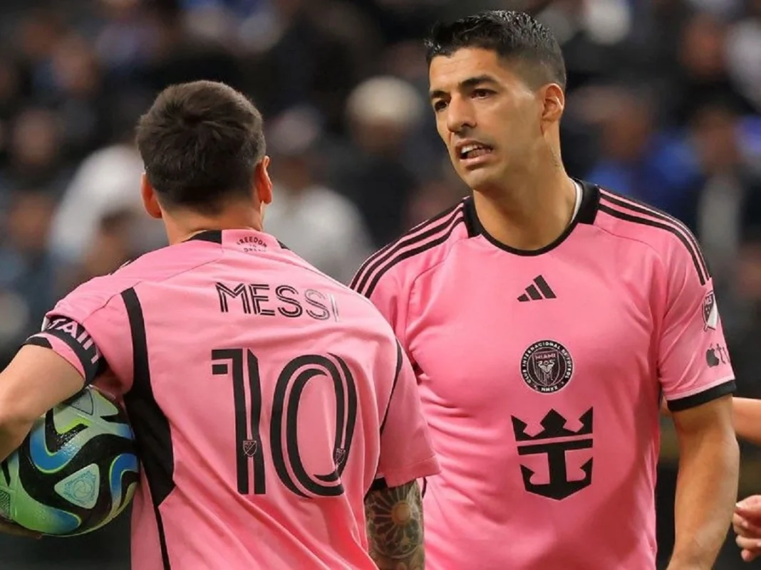 Lionel Messi et Luis Suarez