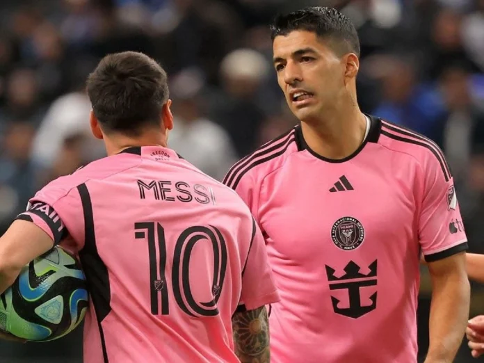 Lionel Messi et Luis Suarez