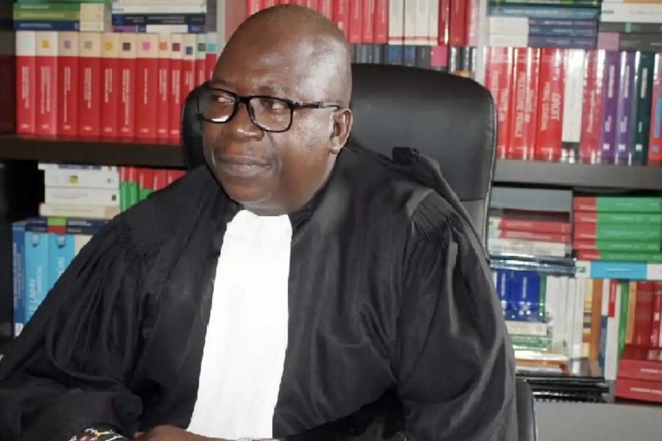 Mohamed Traoré, ancien président de l’Ordre des avocats de Guinée et ex-membre du Conseil national de la transition (CNT)