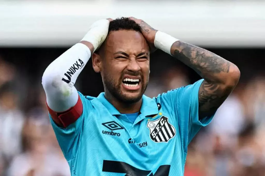 L'attaquant brésilien, Neymar