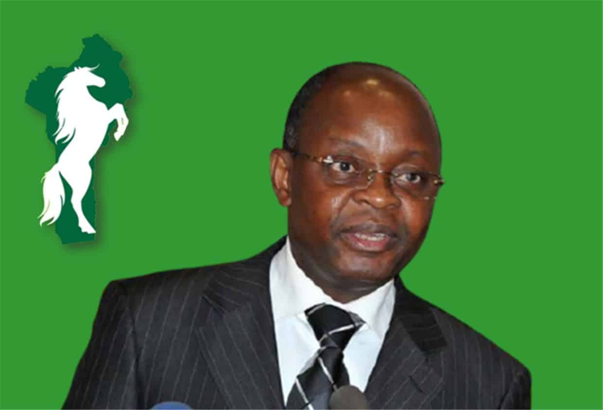 Janvier Yahouédéou, Secretary General for Information and Communication, spokesperson for the Bloc Républicain Party.