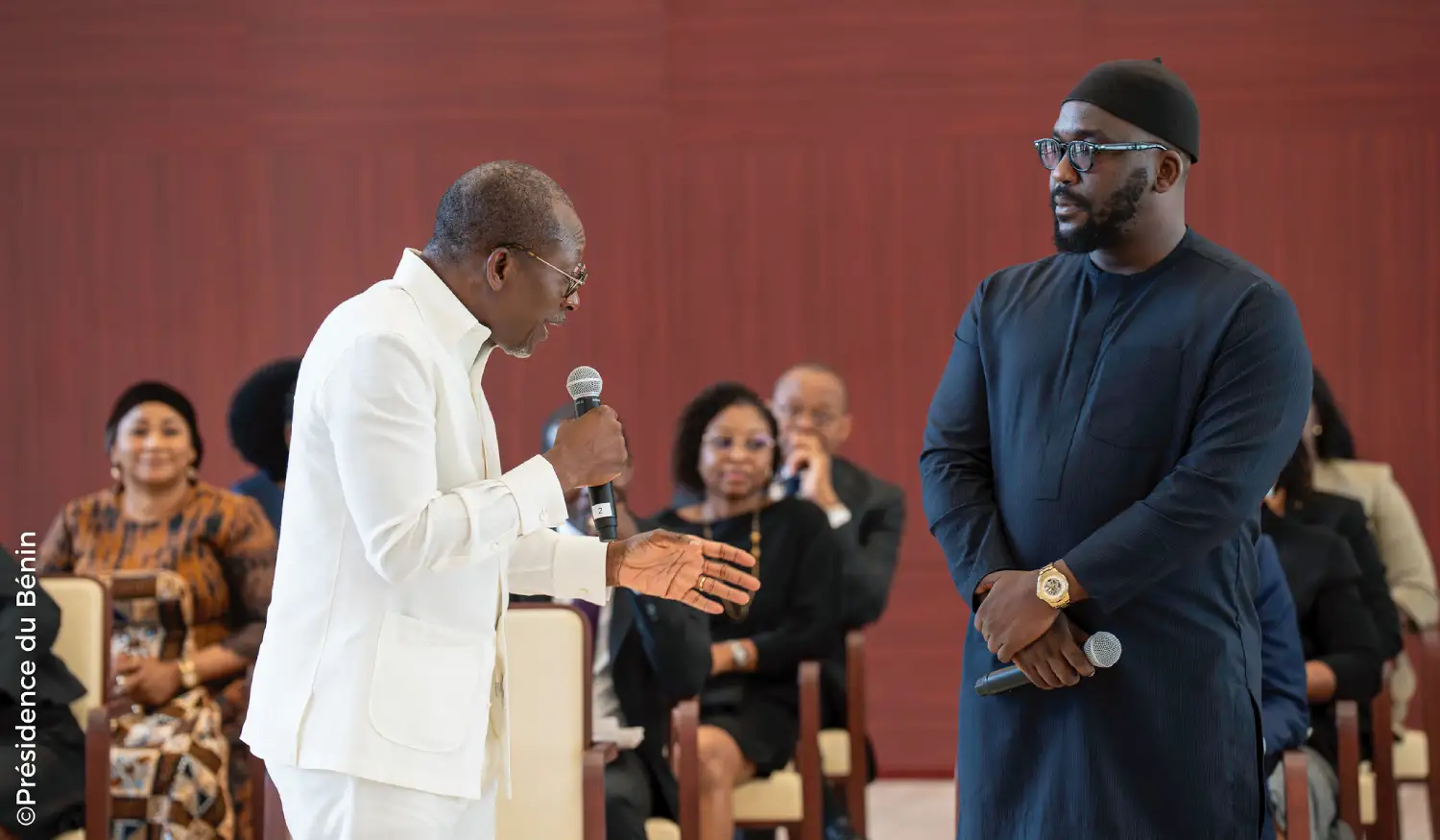 Patrice Talon face à la jeunesse béninoise