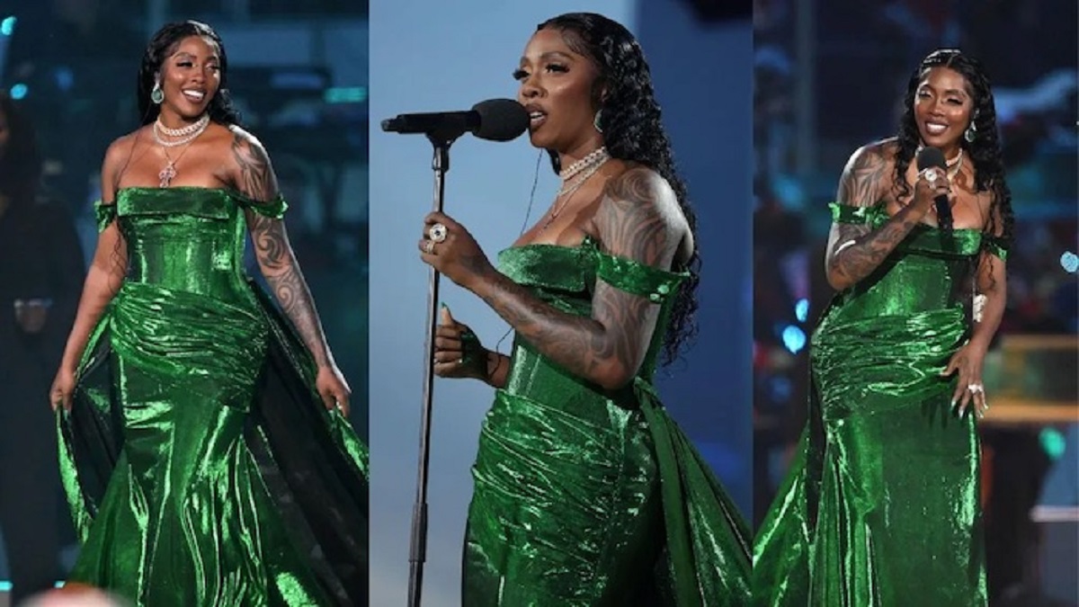 Tiwa Savage attending the coronation of King Charles, showcasing her style and presence at the event.