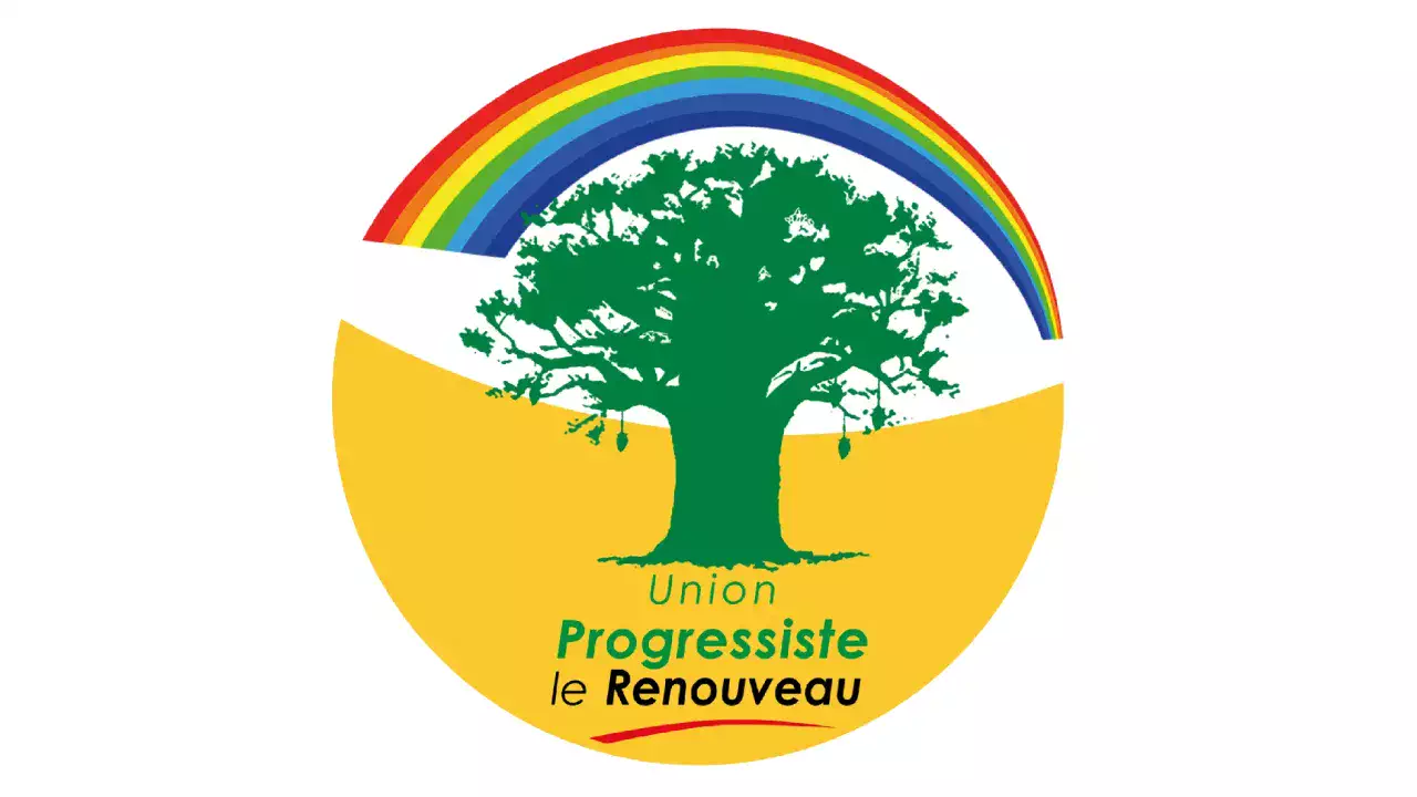 Logo of the Union Progressiste le Renouveau party in Benin.