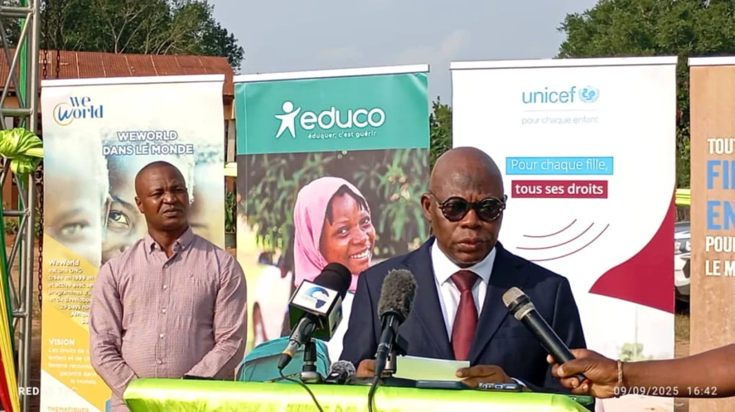 Le ministre des enseignements maternel et primaire, Salimane Karimou