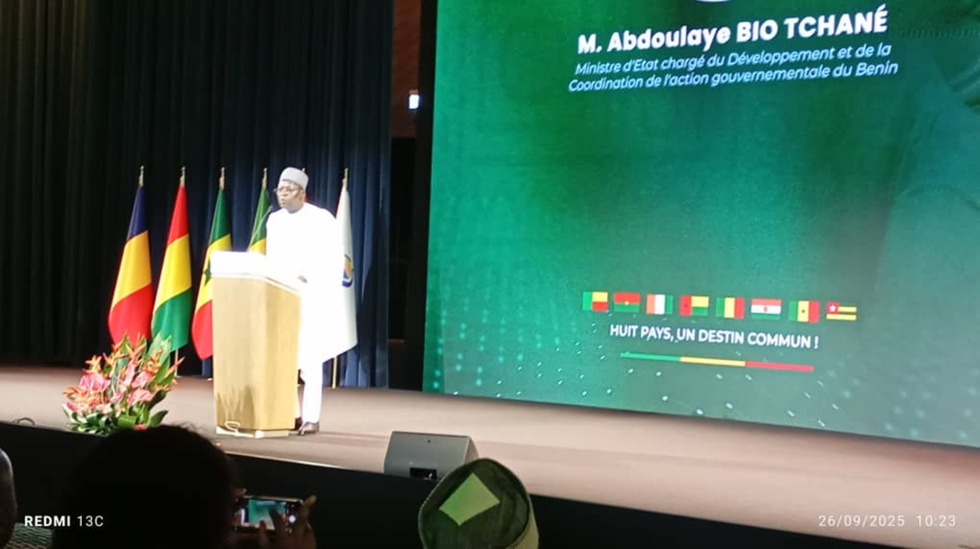 Abdoulaye Bio Tchané Ministre d'État chargé du Développement@bwtv