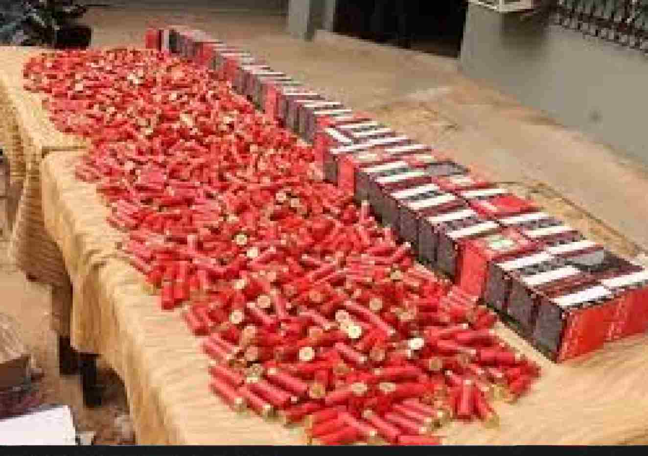 70 000 cartouches retrouvées dans un camion