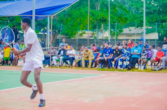 Le tennisman béninois Pacôme Kakpo