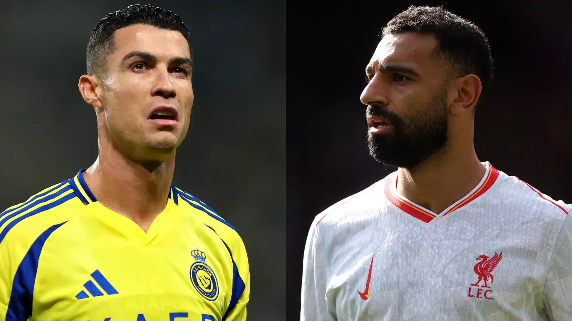 Cristiano Ronaldo et Mohamed Salah