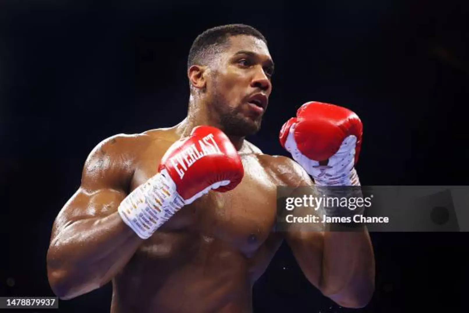 Le boxeur britannique Anthony Joshua