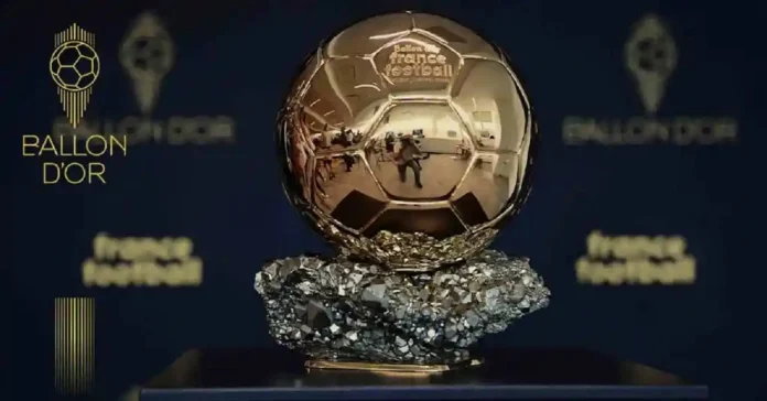 le trophée du Ballon d'Or