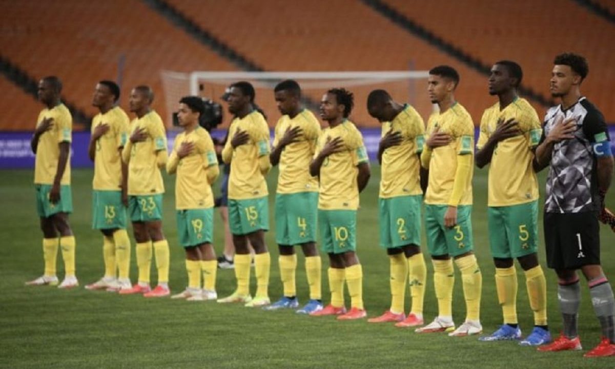 Les Bafana Bafana de l'Afrique du Sud