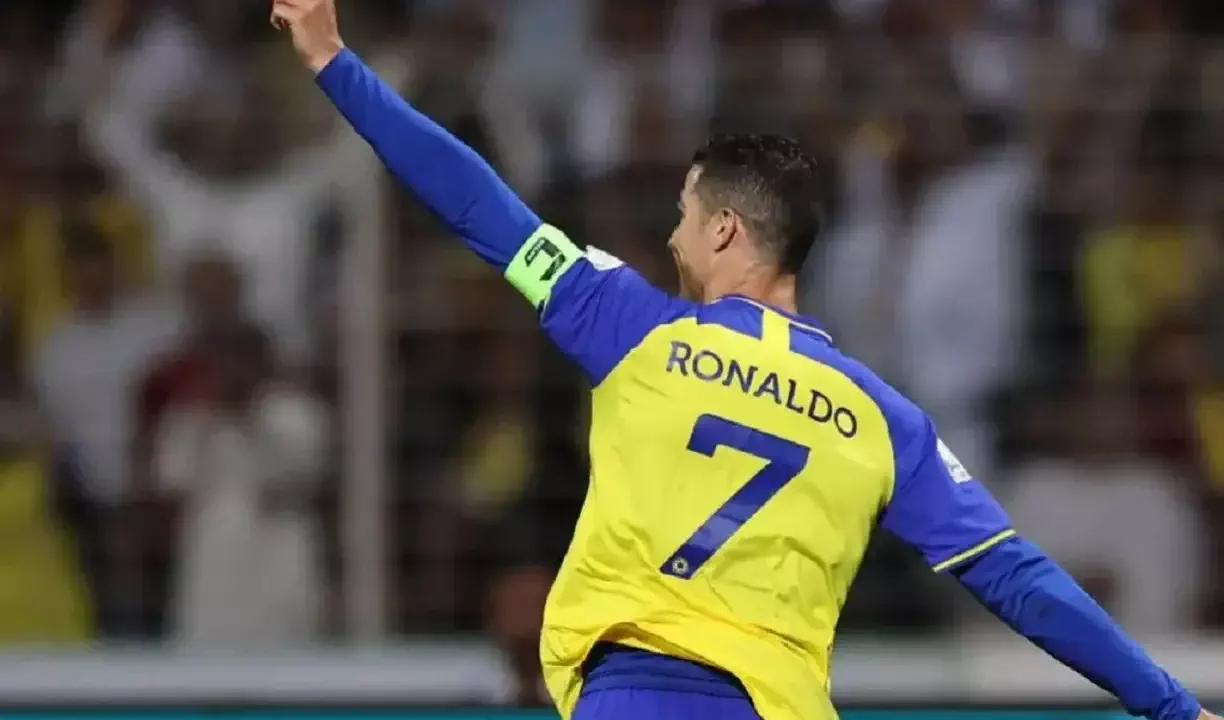 Cristiano Ronaldo sous le maillot d'Al Nassr