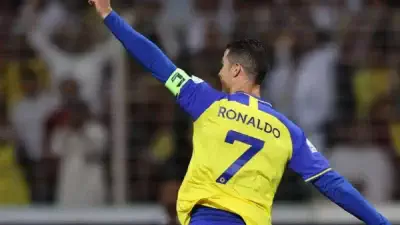 Cristiano Ronaldo sous le maillot d'Al Nassr