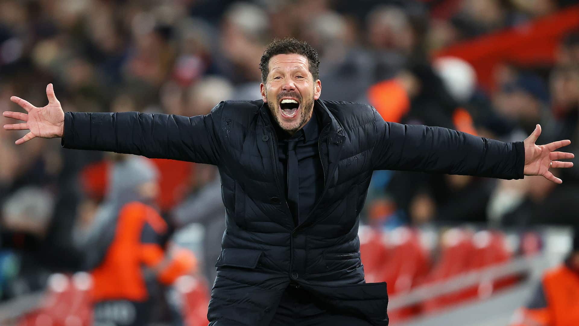 Diego Simeone, coach de l'Atletico Madrid