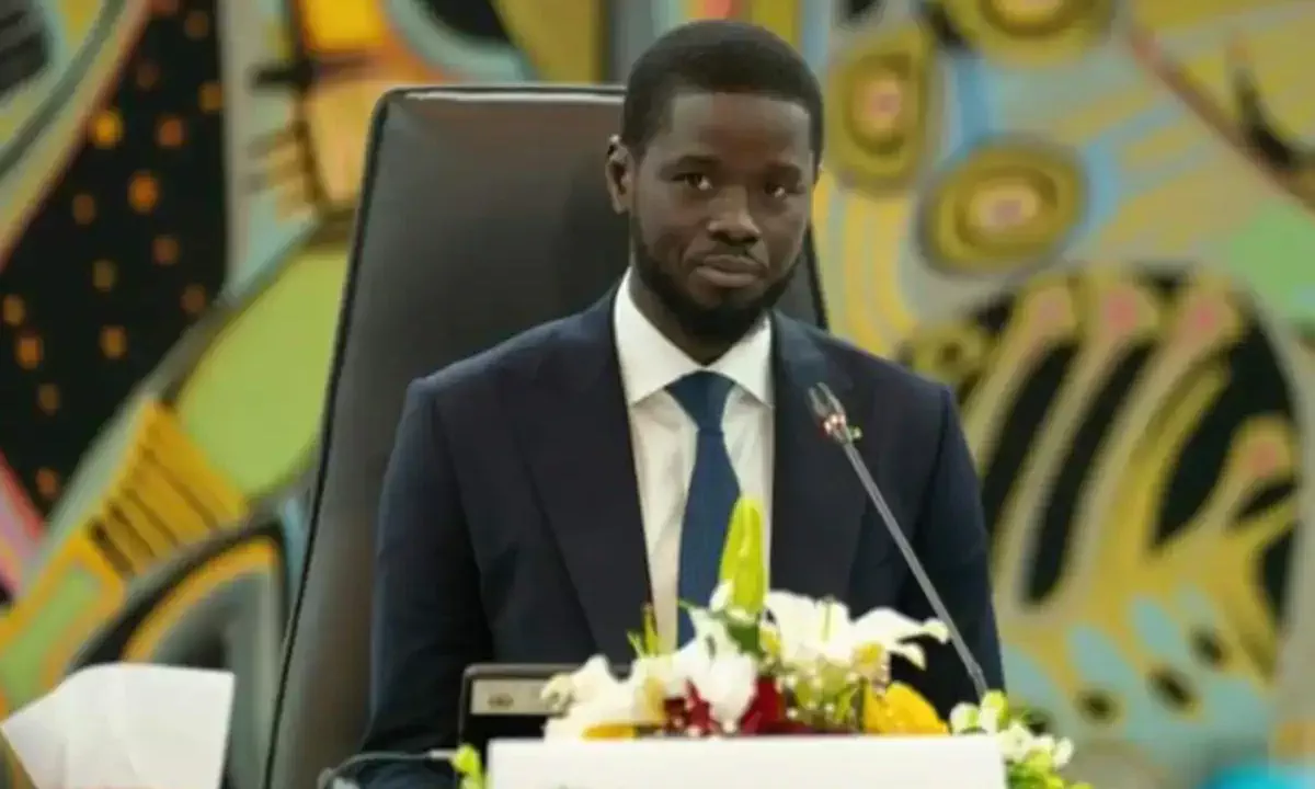 Le Président du Sénégal, Bassirou Diomaye Faye