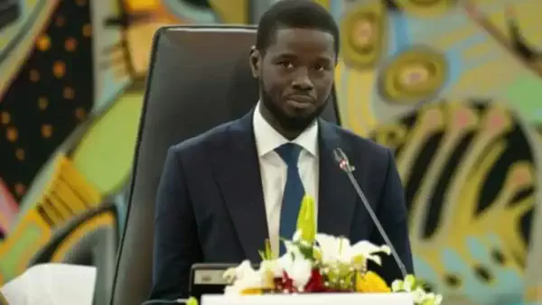 Le Président du Sénégal, Bassirou Diomaye Faye