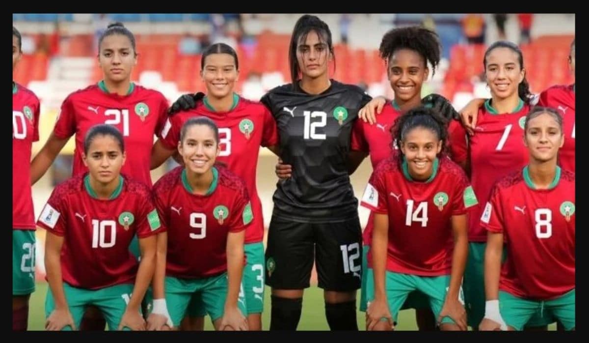L'équipe féminine de football du Maroc U17