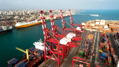 Port de Cotonou au Bénin