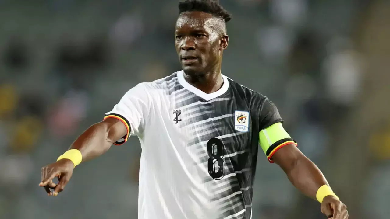 Le capitaine ougandais Khalid Aucho