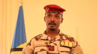 Mahamt Deby Le chef de la junte militaire qui a pris le pouvoir au Tchad au lendemain de la mort du président Idriss Déby Itno