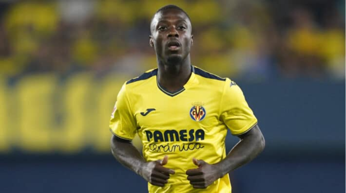 L'attaquant du Villarreal nicolas Pépé