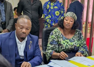 Surprise duo meets with CENA officials regarding the 2026 presidential election in Benin.