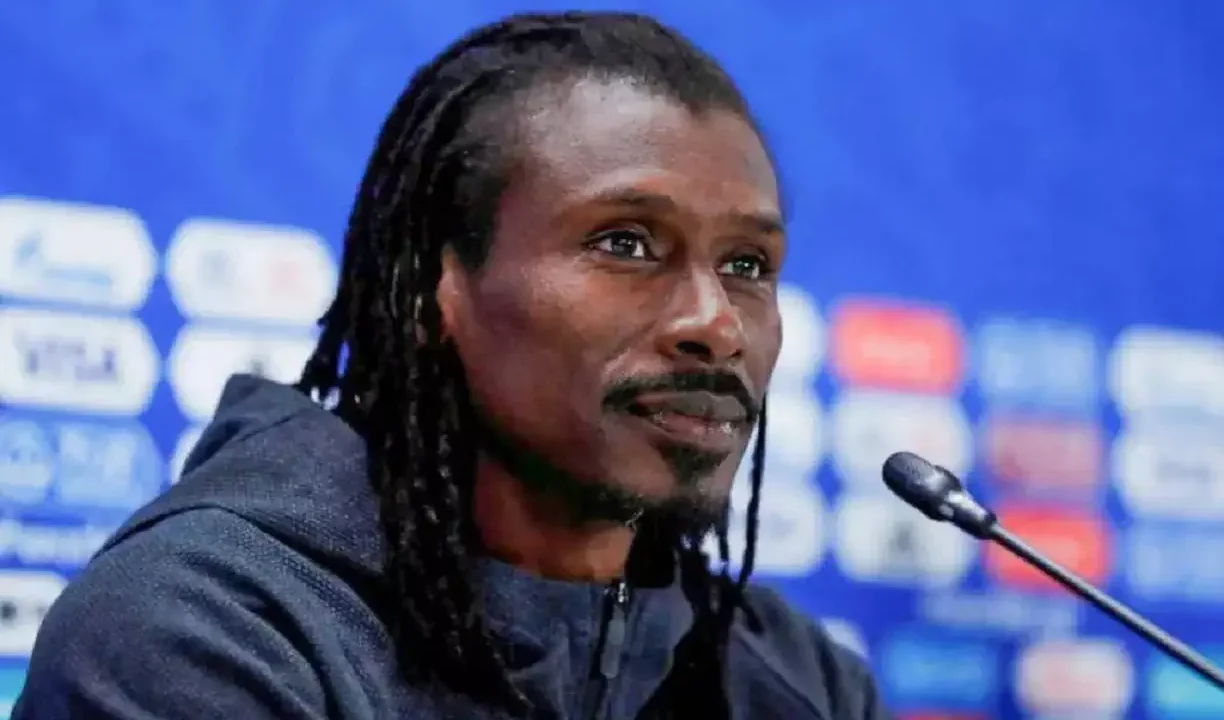 Le sélectionneur du Sénégal, Aliou Cissé