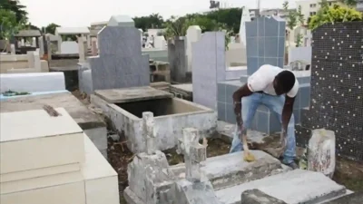 Cimetière au Bénin