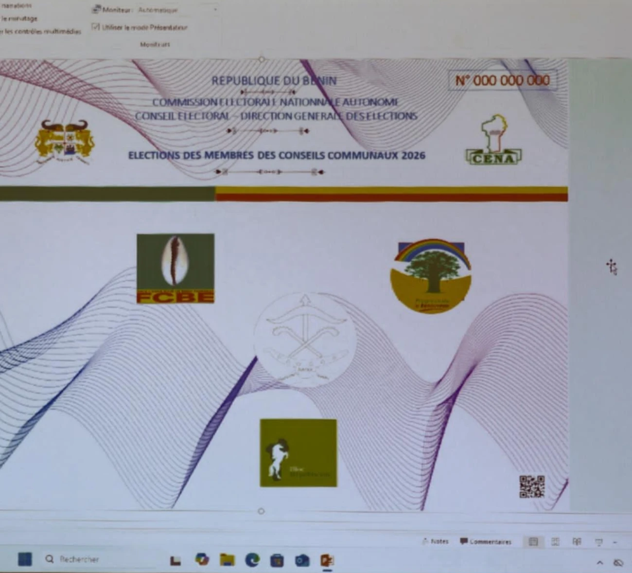 Positionnement des logos pour les éléctions communales de 2026 au Bénin