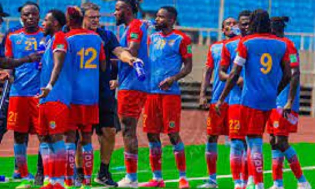 Des joueurs de la RDC