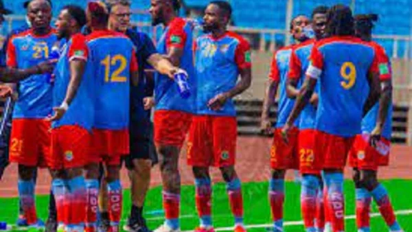 Des joueurs de la RDC