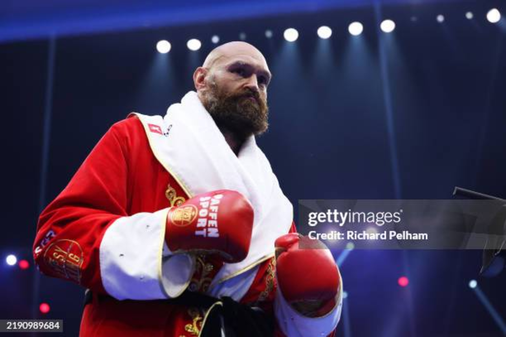 Le boxeur Tyson Fury