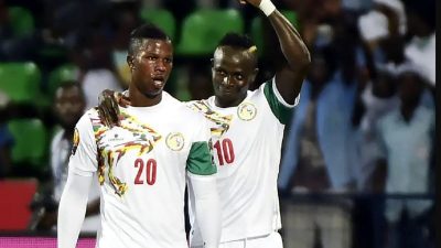 Sadio Mané et Kalidou Koulibaly