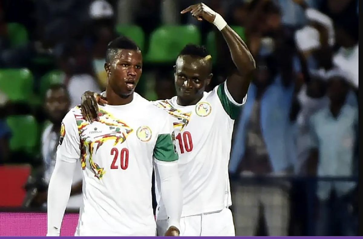 Sadio Mané et Kalidou Koulibaly