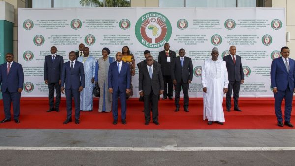 Les chefs d'Etat de la CEDEAO