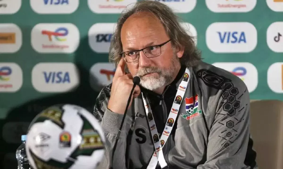 Tom Saintfiet, sélectionneur du Mali