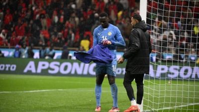 Le gardien de but du Sénégal, Edouard Mendy