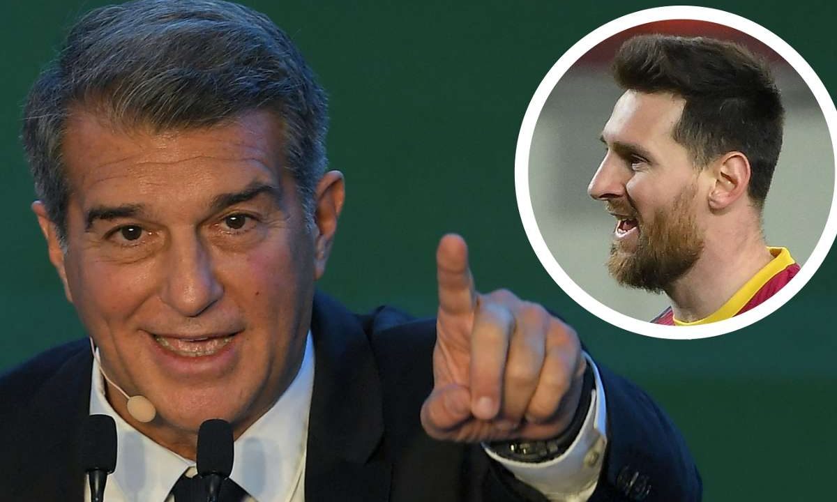Le président du Barça Joan Laporta veut rapatrier Lionel Messi