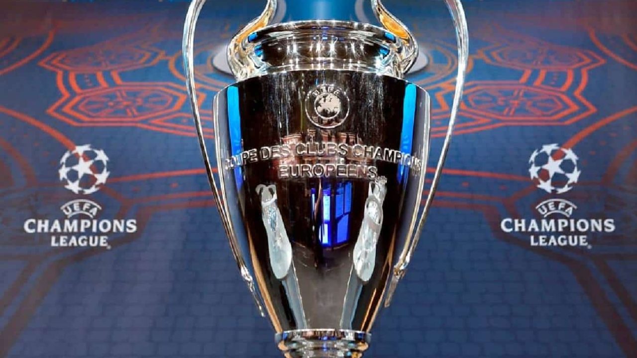 Le trophée de la Ligue des Champions