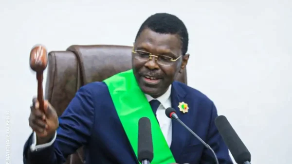 Joseph Djogbénou, nouveau président de l’Assemblée nationale du Bénin
