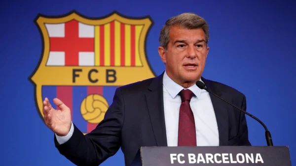 Joan Laporta, président du FC Barcelone