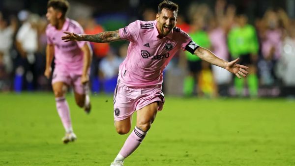 Lionel Messi sous les couleurs de l'Inter Miami