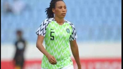 Omone Ebi, défenseure centrale des Super Falcons du Nigéria