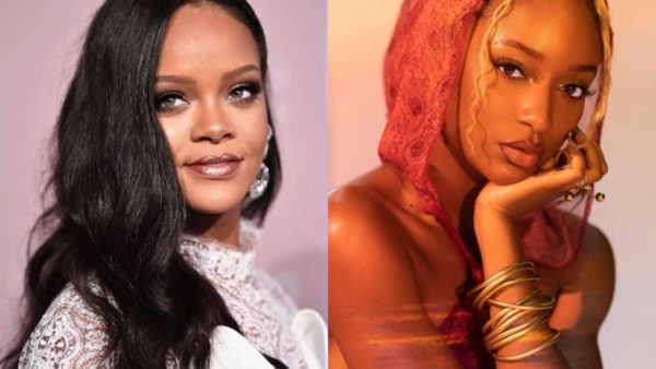 Rihanna et la chanteuse nigériane Ayra Starr (1)