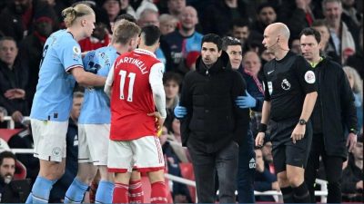 grosse altercation entre De Bruyne et Arteta