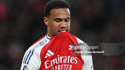 Le défenseur brésilien Gabriel Magalhaes